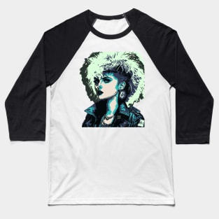 1986 New Wave Girl Baseball T-Shirt